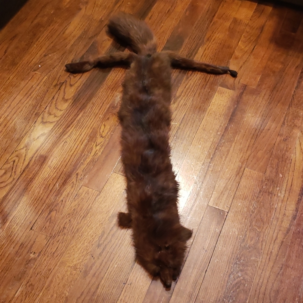 Vintage  mink scarf